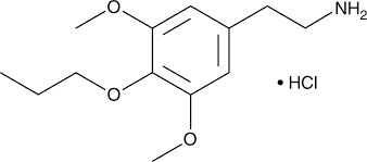 proscaline-hydrochloride.png Proscaline hydrochloride - Image 1