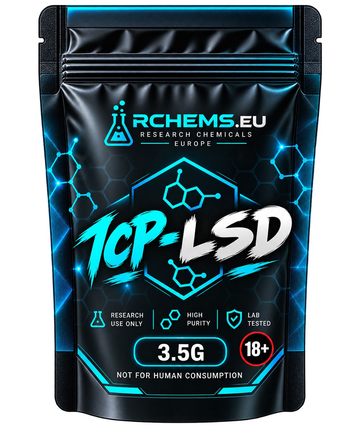 1CP-LSD research chemical – 1-cyclopropanoyl-LSD chemical structure