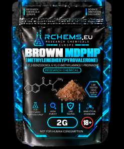 Brown MDPHP Research Chemical Container