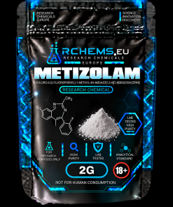 Metizolam Research Chemical Analytical Container