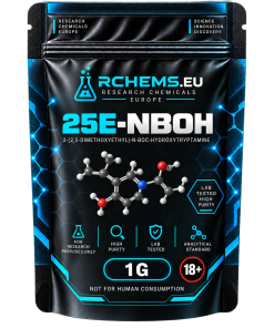 25E-NBOH research chemical – N-benzylphenethylamine molecular structure
