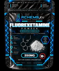 Fluorexetamine FXE Powder Research Chemical Analytical Container