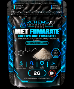 MET Fumarate Methylethyltryptamine Research Chemical Container